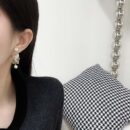 ☑️DIOR迪奥MÉTAMORPHOSE蝴蝶大小珍珠耳钉耳环