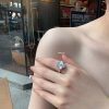 IMG_1058.jpg ☀️Van Cleef &Arpels 梵克雅宝Vintage Alhambra ring四叶草白金镭雕戒指 ☀