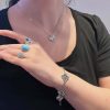 IMG_1062.jpg ☀️Van Cleef &Arpels 梵克雅宝Vintage Alhambra ring四叶草白金镭雕戒指 ☀