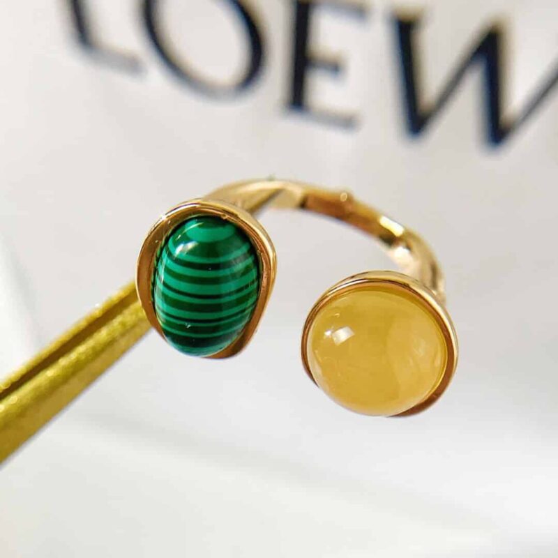 LOEWE罗意威金色大叔戒指 - Image 4