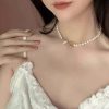 ☑️ Vivienne Westwood西太后桃心爱心土星珍珠项链