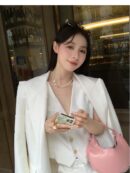 ☑️ Vivienne Westwood西太后桃心爱心土星珍珠项链