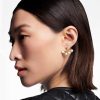 M01258 ☀Louis Vuitton 路易威登MINIGRAM PEARLS 耳钉耳环 ☀