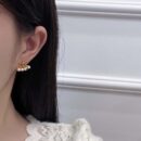 ☀️原单货 ☀️☑️ Celine瑟琳简约风凯旋门珍珠耳钉耳环 ☀️