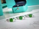 ☑️TIFFANY&Co.蒂芙尼方形绿钻戒指