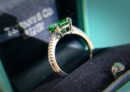 ☑️TIFFANY&Co.蒂芙尼方形绿钻戒指