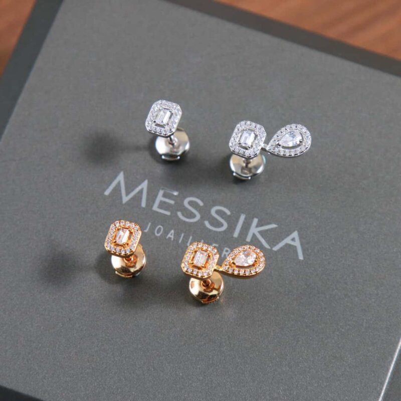 ☀️Messika梅西卡MY TWIN 水滴冰糖耳钉耳环 ☀️ - Image 9