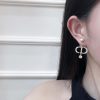 ☑️DIOR迪奥满钻CD大小珍珠耳环耳钉
