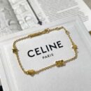 Celine瑟琳凯旋门桃心五角星手链 项链 耳钉