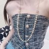 香奈儿项链 ☀️☑️ 香奈儿双c长珍珠项链毛衣链 ☀️