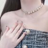 香奈儿项链 ☀️☑️ 香奈儿双c短珍珠项链 ☀️