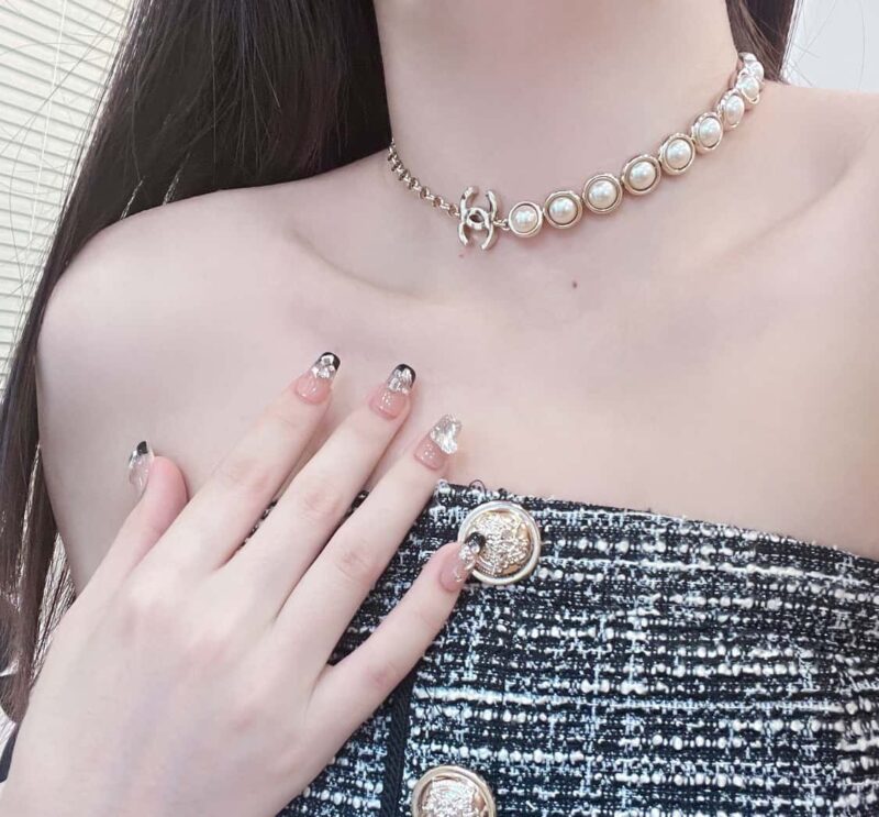 香奈儿项链 ☀️☑️ 香奈儿双c短珍珠项链 ☀️ - Image 7