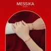 Messika梅西卡 ☀️MOVE UNO 新春限定版密镶钻石红绳手链 ☀️