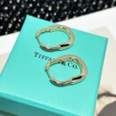 ☀️Tiffany Lock粉色半钻锁头耳钉耳环 ☀️