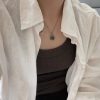 ☀️☑️ 香奈儿中古系列圆锁头项链