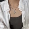 ☀️☑️ 香奈儿中古系列圆锁头项链