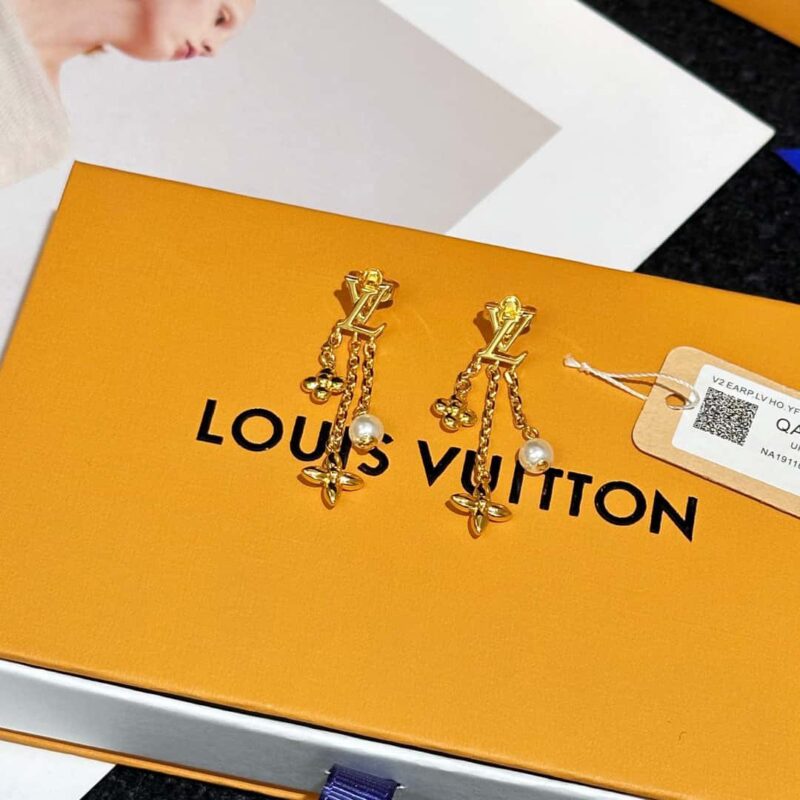 M01574 ☀Louis Vuitton 路易威登LOUISA 耳钉耳环 ☀ - Image 13