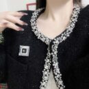 ☀️☑️ 香奈儿双c方形亚克力胸针