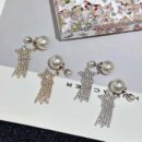 ☑️DIOR迪奥五角星⭐星星大小珍珠耳钉耳环