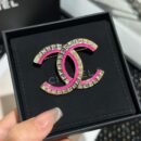 ☀️☑️ 香奈儿双c滴油方钻胸针