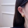 MIUMIU耳钉耳环 MIU MIU缪缪方块字母耳钉耳环