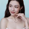 ❤️ TIFFANY&Co.蒂芙尼Knot系列双色金镶钻项链