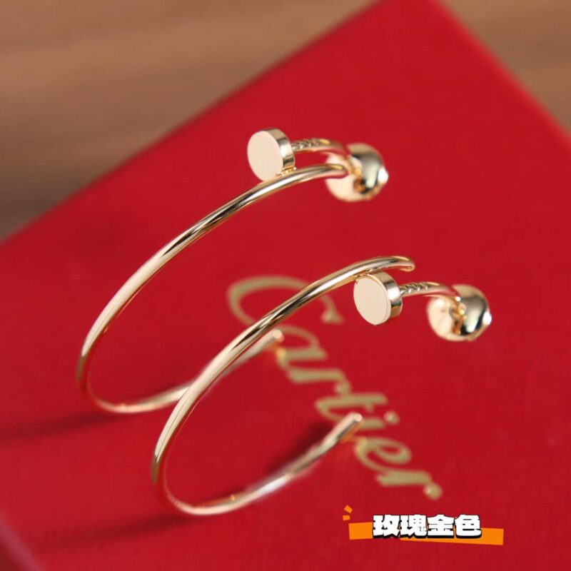 ☀卡地亚Cartier大号钉子耳钉耳环 ☀ - Image 8