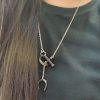 ☀HERMES爱马仕Carrousel水牛角项链 ☀