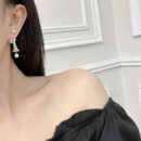 ☑️DIOR迪奥大小珍珠巴黎铁塔凯旋门耳钉耳环