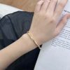 CNC版本带钻 ☑️CHANEL香奈儿coco crush系列窄版菱格纹手镯手环