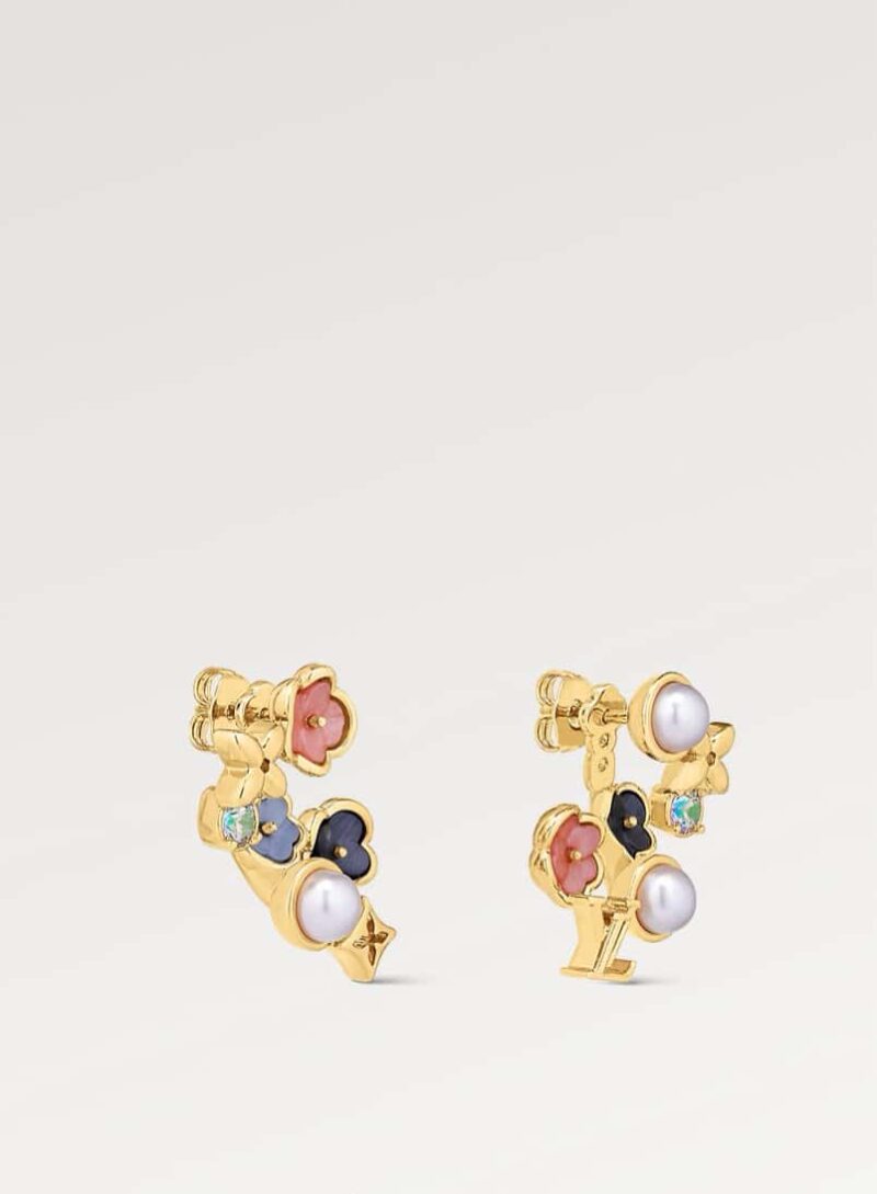 M01642 ☀Louis Vuitton 路易威登IV BOTANICA 耳环耳钉 ☀ - Image 3