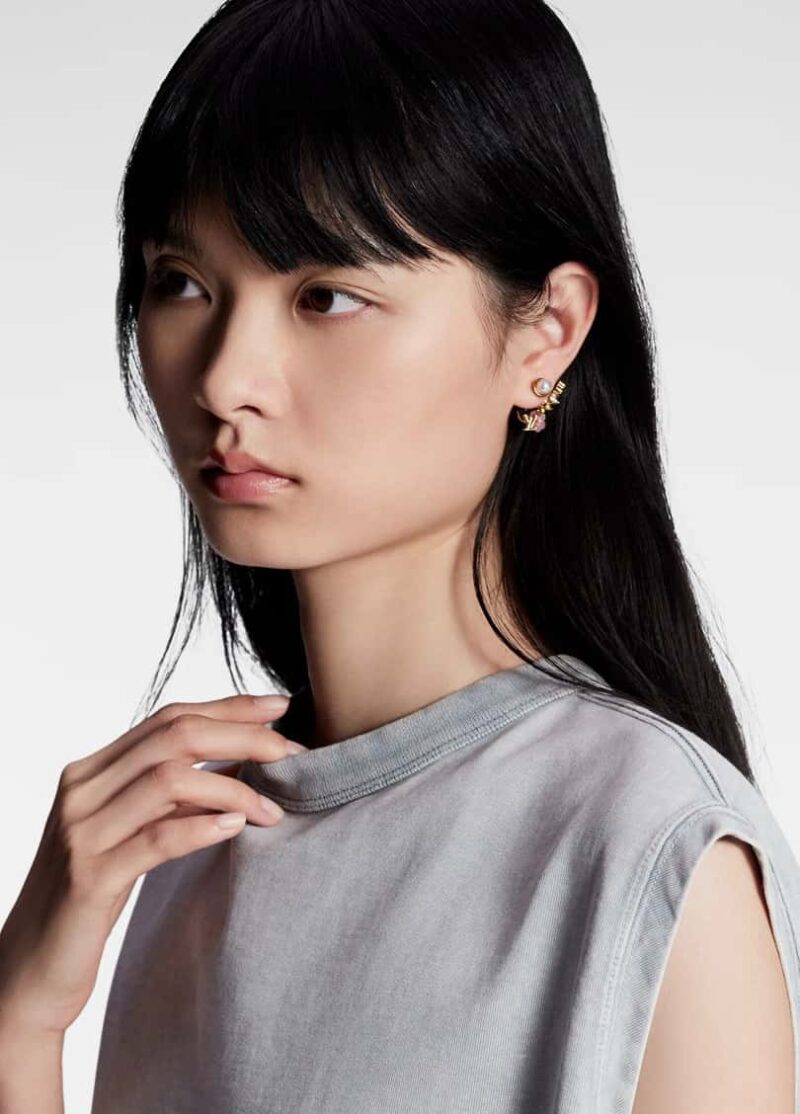 M01642 ☀Louis Vuitton 路易威登IV BOTANICA 耳环耳钉 ☀ - Image 5