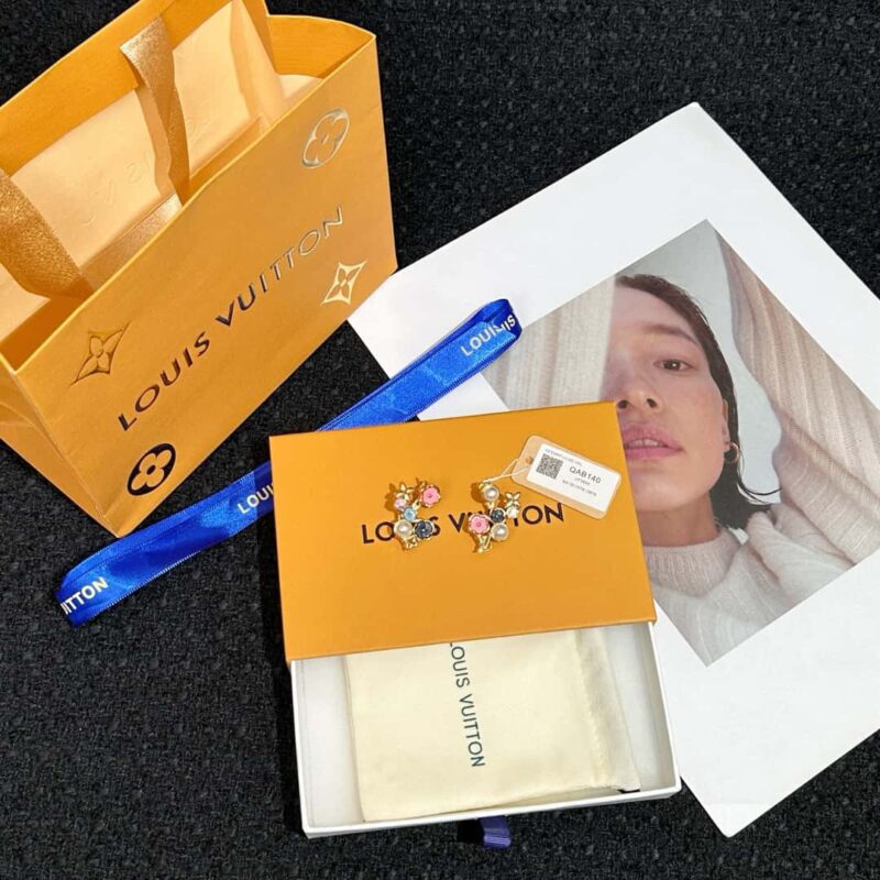 M01642 ☀Louis Vuitton 路易威登IV BOTANICA 耳环耳钉 ☀ - Image 10