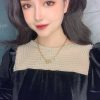 DIOR迪奥CD珍珠星星项链