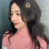DIOR迪奥金色CD发夹发卡