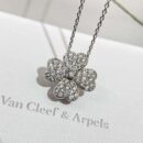 ☀️原单货☀️Van Cleef &Arpels 梵克雅宝Cosmos系列四叶草满钻项链（可做胸针） ☀️