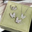 ☀️原单货 ☀️Van Cleef &Arpels 梵克雅宝Two Butterfly满钻蝴蝶项链