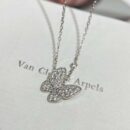 ☀️原单货 ☀️Van Cleef &Arpels 梵克雅宝Two Butterfly满钻蝴蝶项链