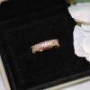 Van Cleef &Arpels 梵克雅宝perlee满钻戒指