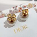 ☑️DIOR迪奥桃心爱心四叶草珍珠耳钉耳环
