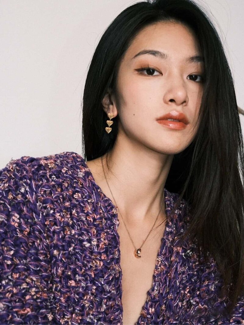 ☀️️巴黎世家BALENCIAGA三心桃心爱心耳钉耳环 - Image 5