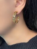 CHANEL香奈儿双c耳钉耳环
