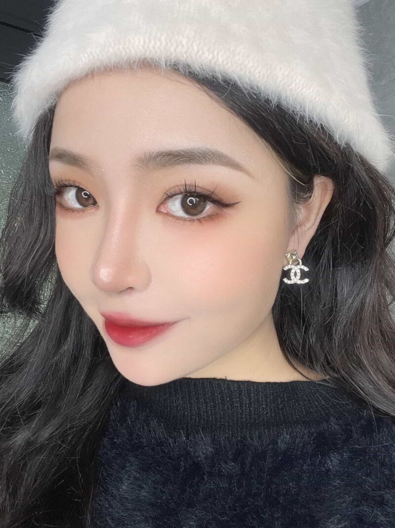 CHANEL香奈儿双c耳钉耳环 - Image 2