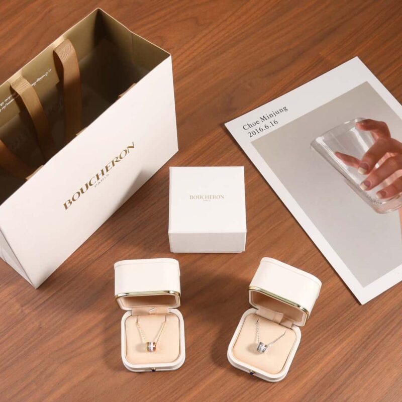 ☀ BOUCHERON/宝诗龙Quatre Classique系列 周冬雨同款 陶瓷项链 - Image 4