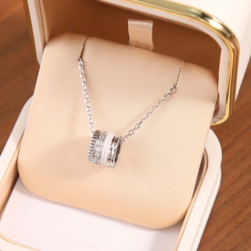 ☀ BOUCHERON/宝诗龙Quatre Classique系列 周冬雨同款 陶瓷项链 - Image 6