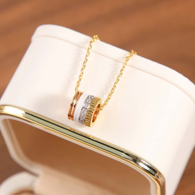 ☀ BOUCHERON/宝诗龙Quatre Classique系列 周冬雨同款 陶瓷项链 - Image 8