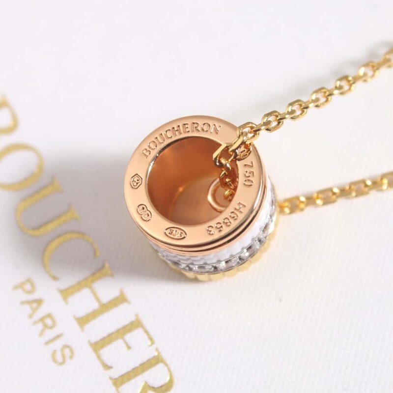 ☀ BOUCHERON/宝诗龙Quatre Classique系列 周冬雨同款 陶瓷项链 - Image 10