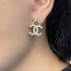 CHANEL香奈儿双c耳钉耳环