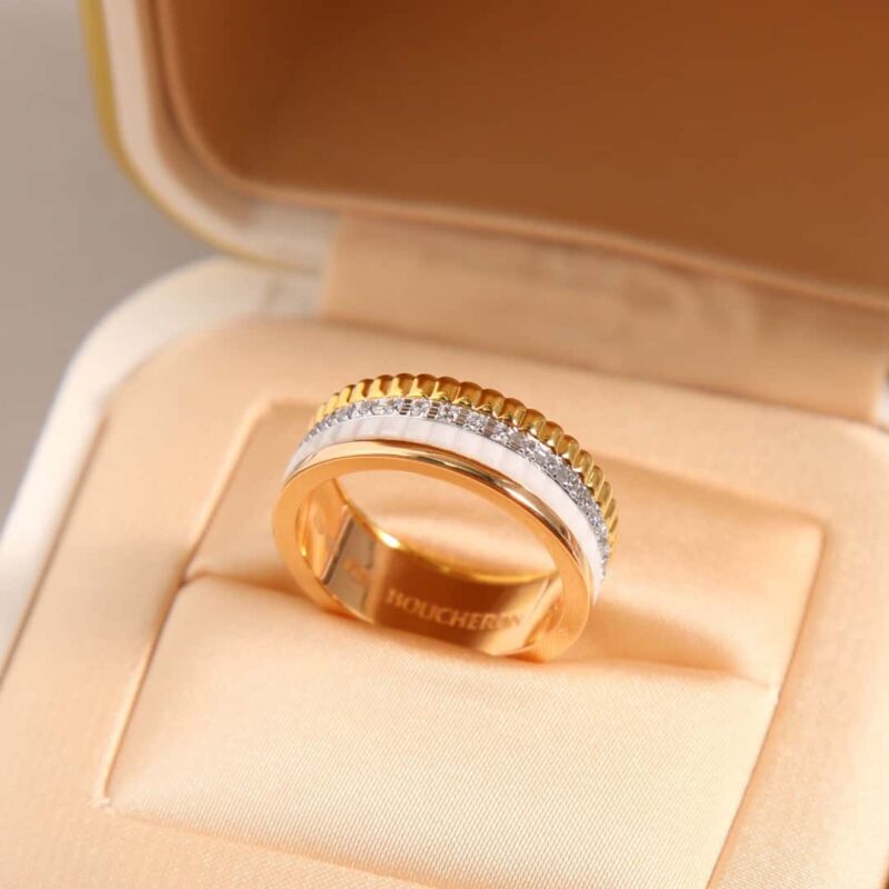 ☀ BOUCHERON/宝诗龙Quatre Classique系列陶瓷戒指 - Image 9