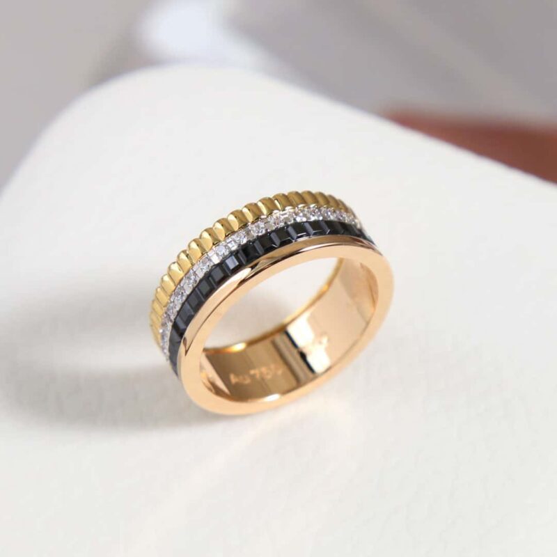 ☀ BOUCHERON/宝诗龙Quatre Classique系列陶瓷戒指 - Image 9